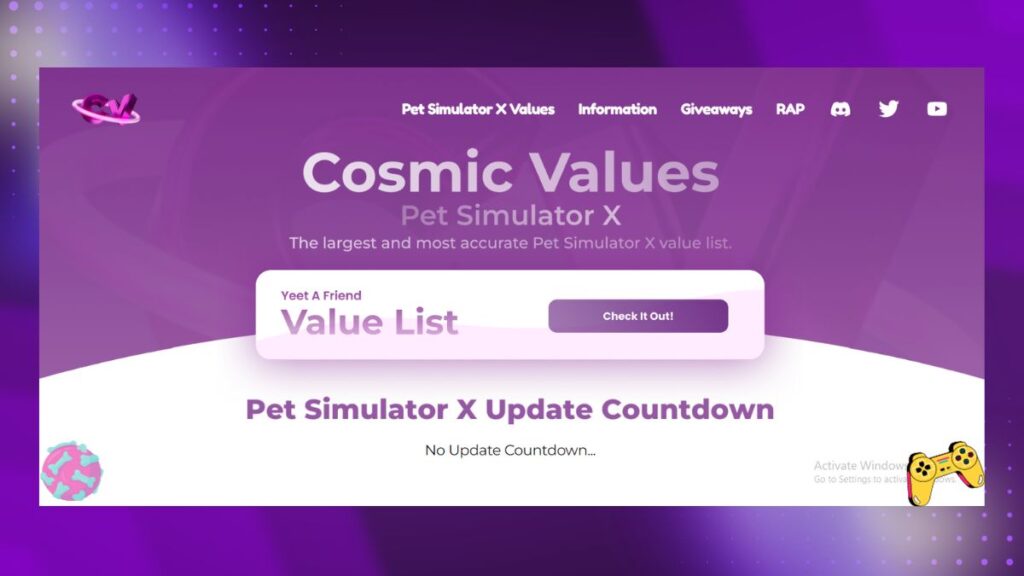 cosmic values psx

